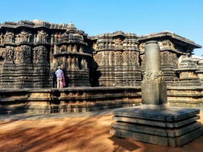 Halebid Hoysaleswara temple - amazing work of Hoysala Dynasty, Karnataka